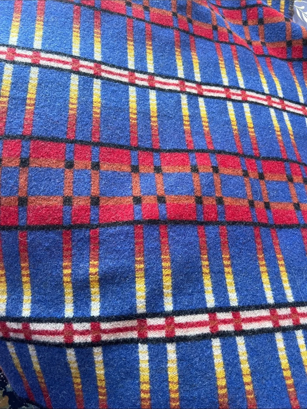Pearce wool vintage Ralph Lauren home vibe Throw Blanket made in the USA
